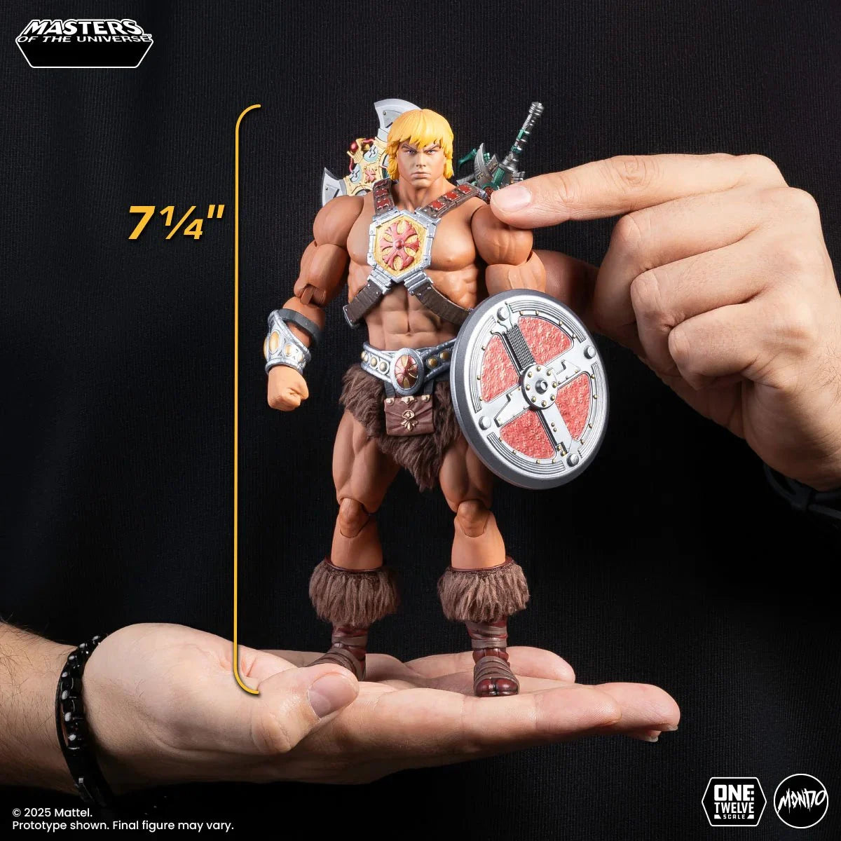 PRE-ORDER Masters of the Universe 200X He-Man 1:12 Scale Action Figure MDCOL071A - US-IMPORT