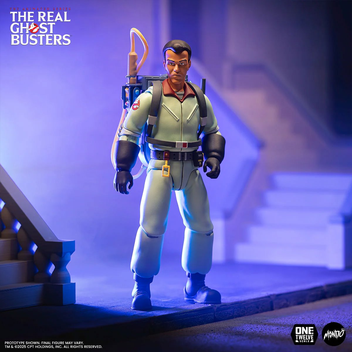 The Real Ghostbusters Winston Zeddemore 1:12 Scale Actionfigur US-Import Mondo MDCOL049