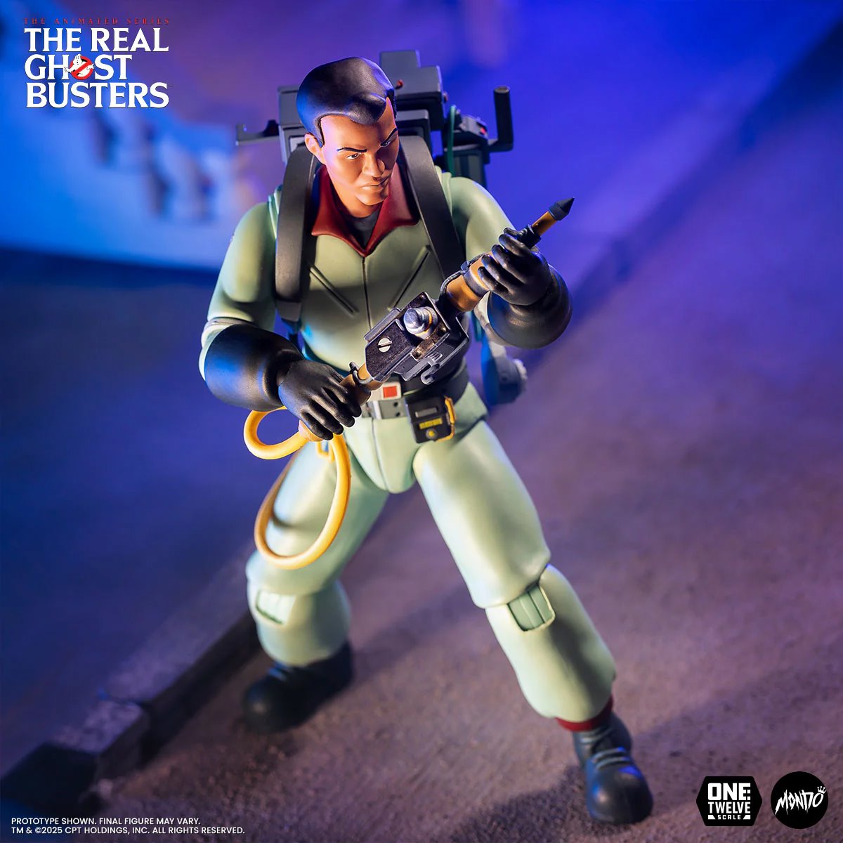The Real Ghostbusters Winston Zeddemore 1:12 Scale Actionfigur US-Import Mondo MDCOL049
