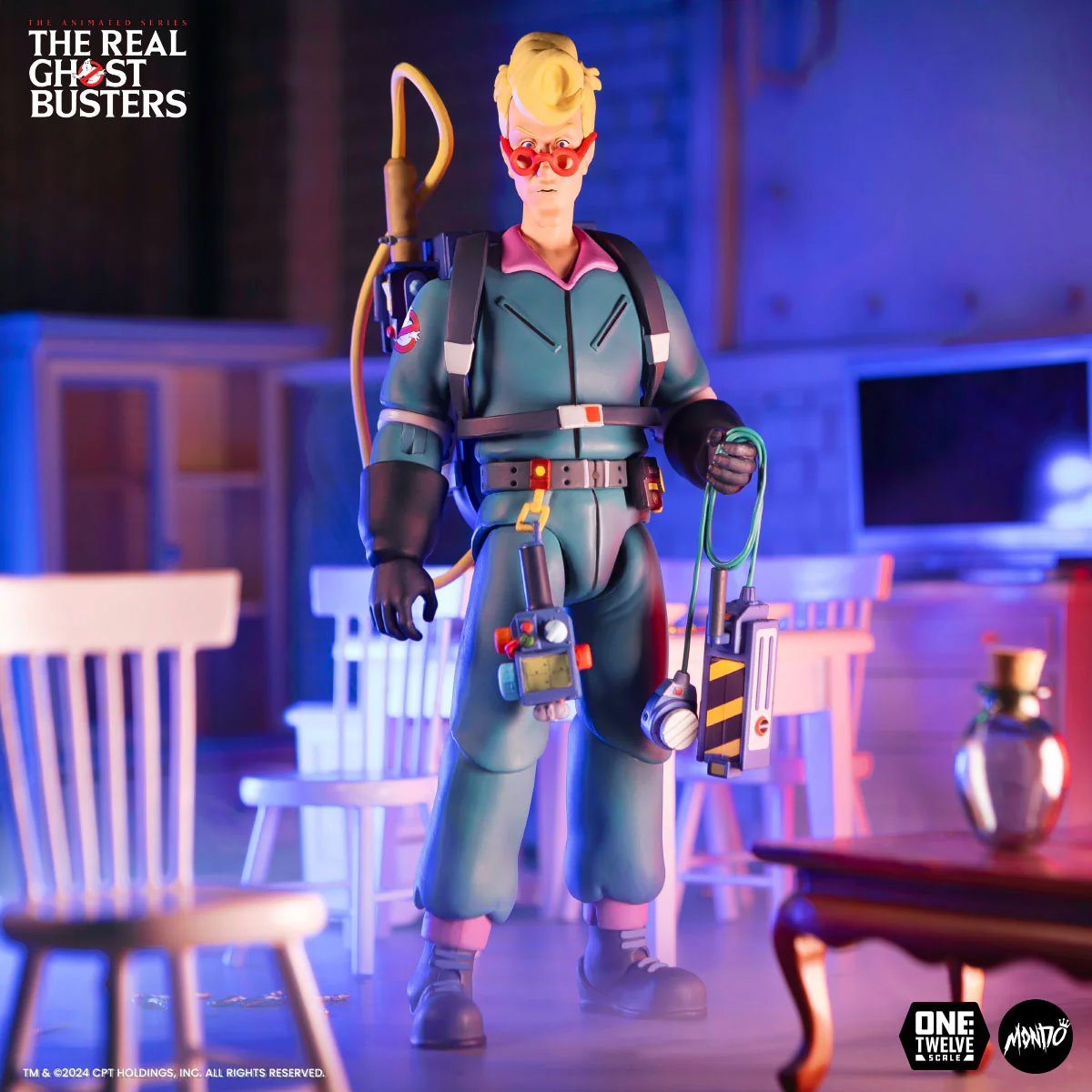 The Real Ghostbusters Egon Spengler 1:12 Scale Actionfigur US-Import Mondo MDCOL048A