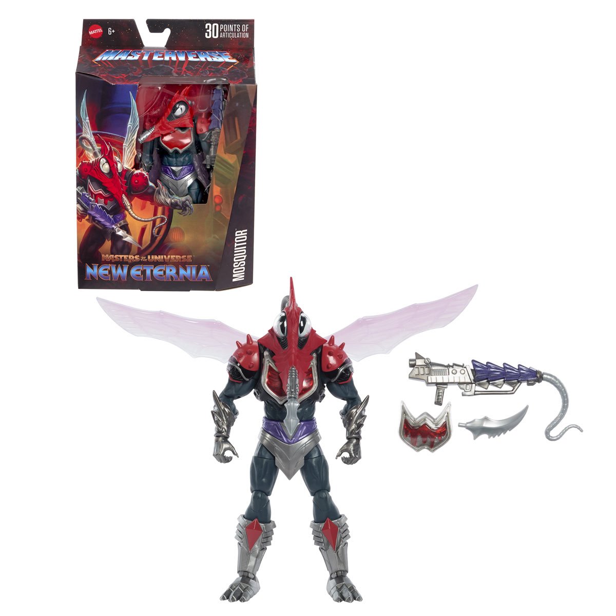 Pre-Order Masters of the Universe Masterverse Wave 19 New Eternia Mosquitor MTJHJ80 US-Import