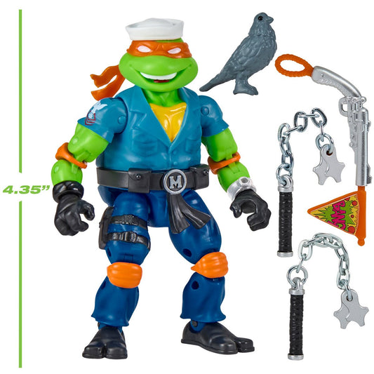 Pre-Order Teenage Mutant Ninja Turtles x G.I. Joe Mikey x Shipwreck Action Figure US-IMPORT PL81986