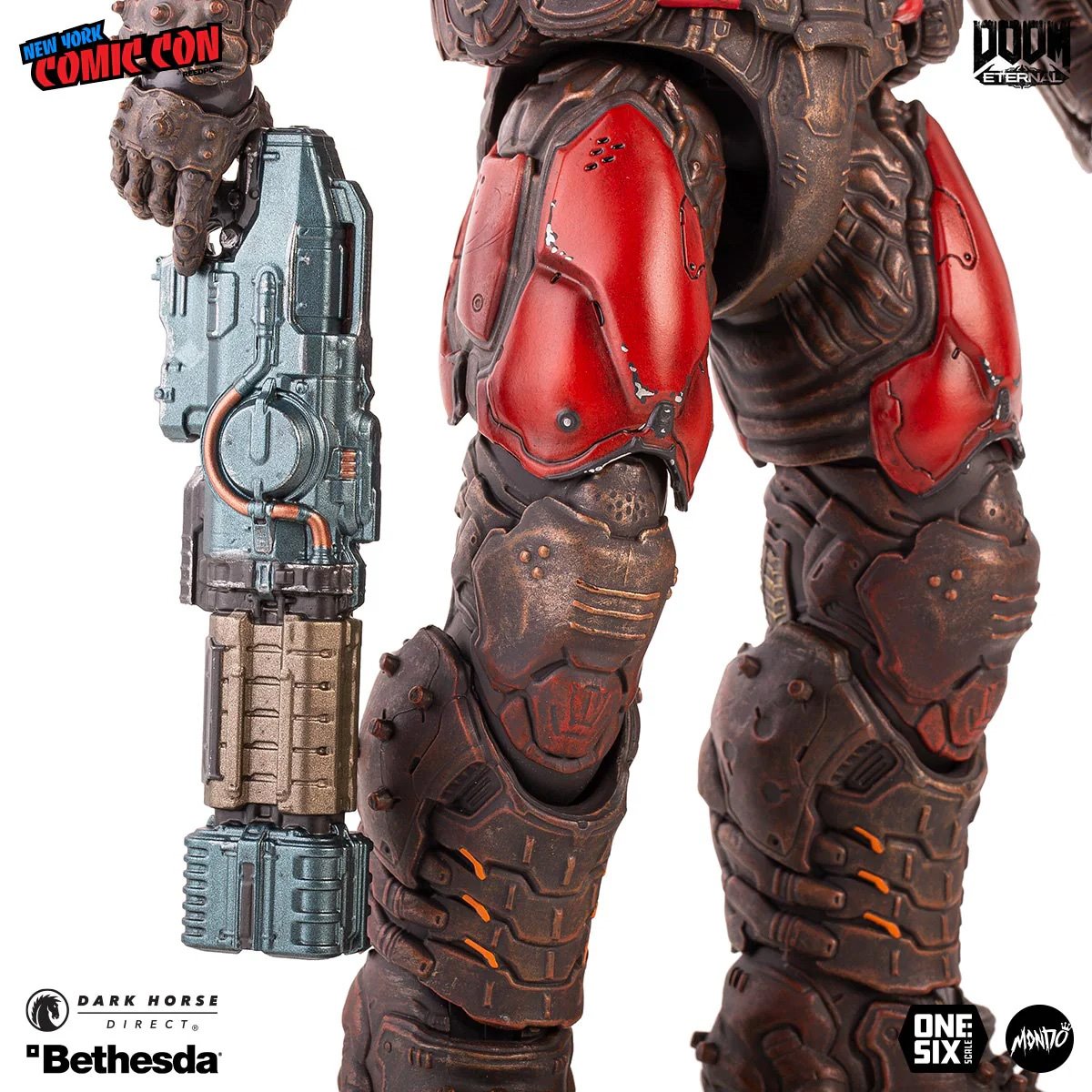 Doom Eternal Doom Slayer Crimson Variant 1:6 Scale Actionfigur US-Import Mondo MD3011301