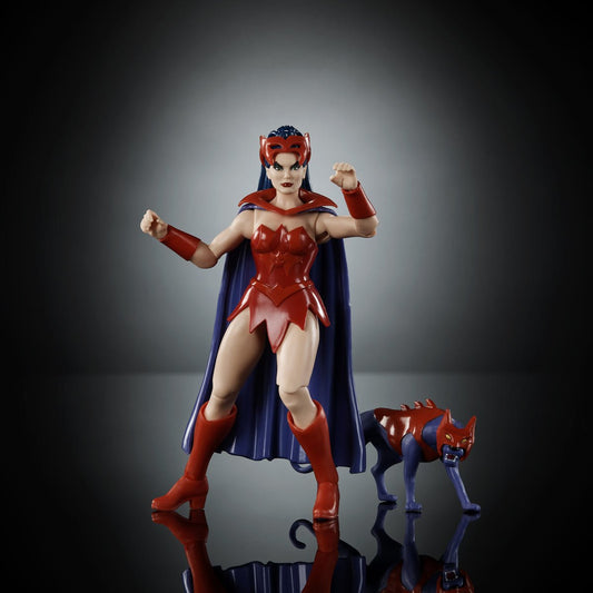 PRE-ORDER Catra Masters of the Universe Origins Wave 23 Cartoon Collection JBM84, US-IMPORT
