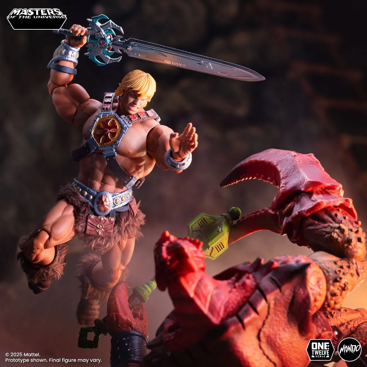 PRE-ORDER Masters of the Universe 200X He-Man 1:12 Scale Action Figure MDCOL071A - US-IMPORT