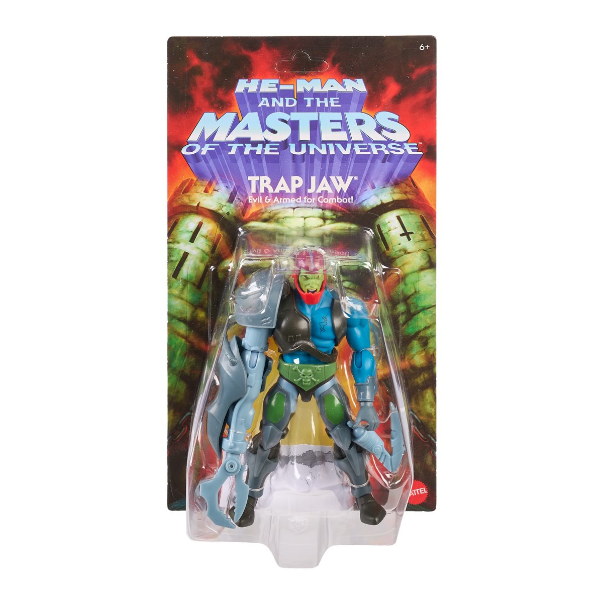 PRE-ORDER Masters of the Universe Origins Wave 32 Cartoon Collection 200X Trap Jaw Action Figure MTJHK06 US-Import