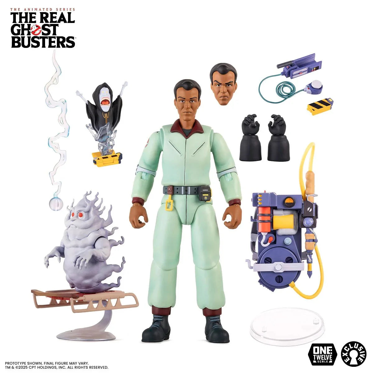 The Real Ghostbusters Winston Zeddemore 1:12 Scale Actionfigur US-Import Mondo MDCOL049