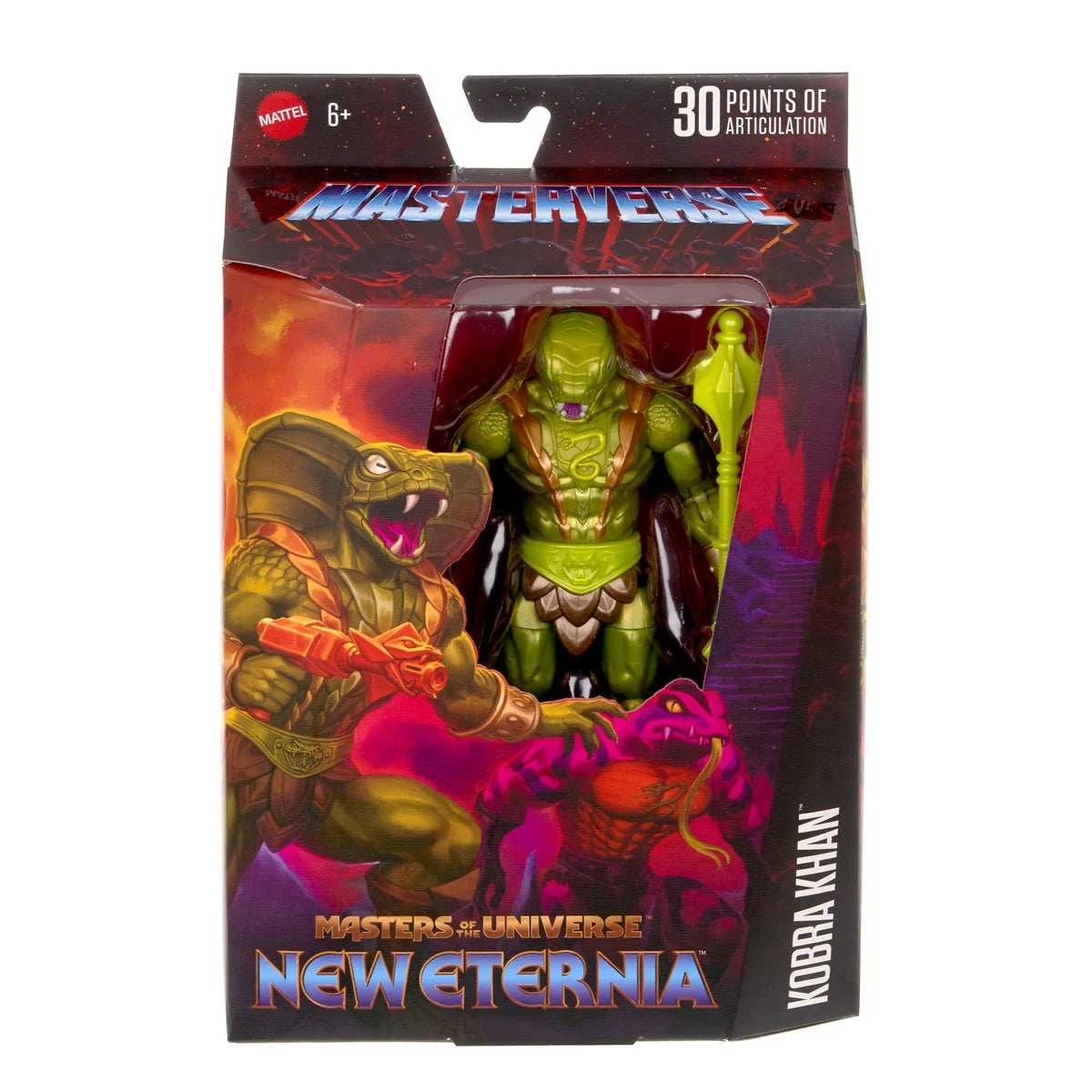New Eternia Kobra Khan Masters of the Universe Masterverse Action Figure Wave 18 MTJBP86 US-BOX