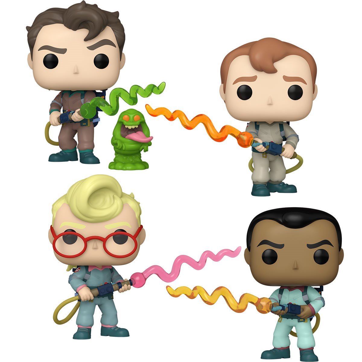 The Real Ghostbusters Funko Pop! Vinyl Figuren 4er Set