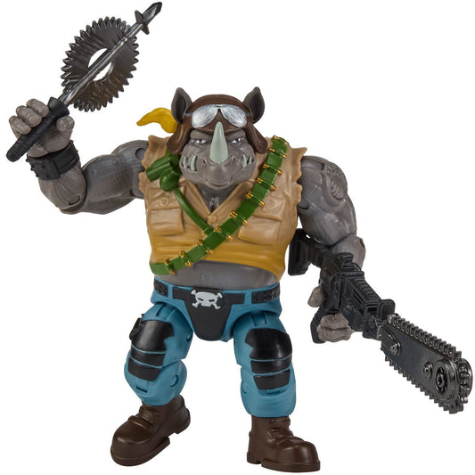 Pre-Order Teenage Mutant Ninja Turtles x G.I. Joe Rocksteady x Buzzer Action Figure US-IMPORT PL81934
