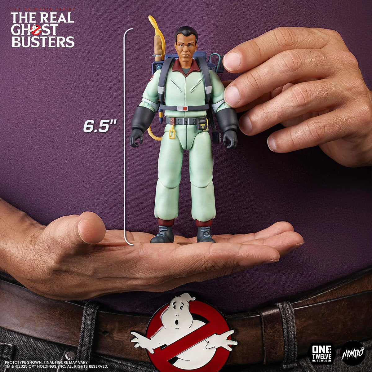 The Real Ghostbusters Winston Zeddemore 1:12 Scale Actionfigur US-Import Mondo MDCOL049