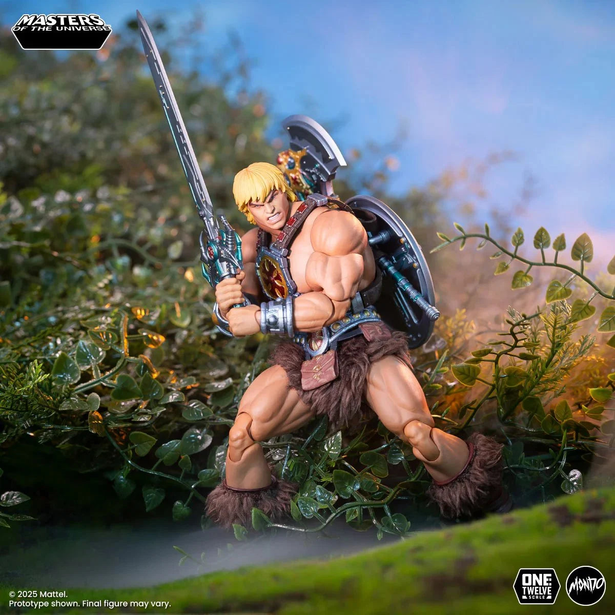 PRE-ORDER Masters of the Universe 200X He-Man 1:12 Scale Action Figure MDCOL071A - US-IMPORT