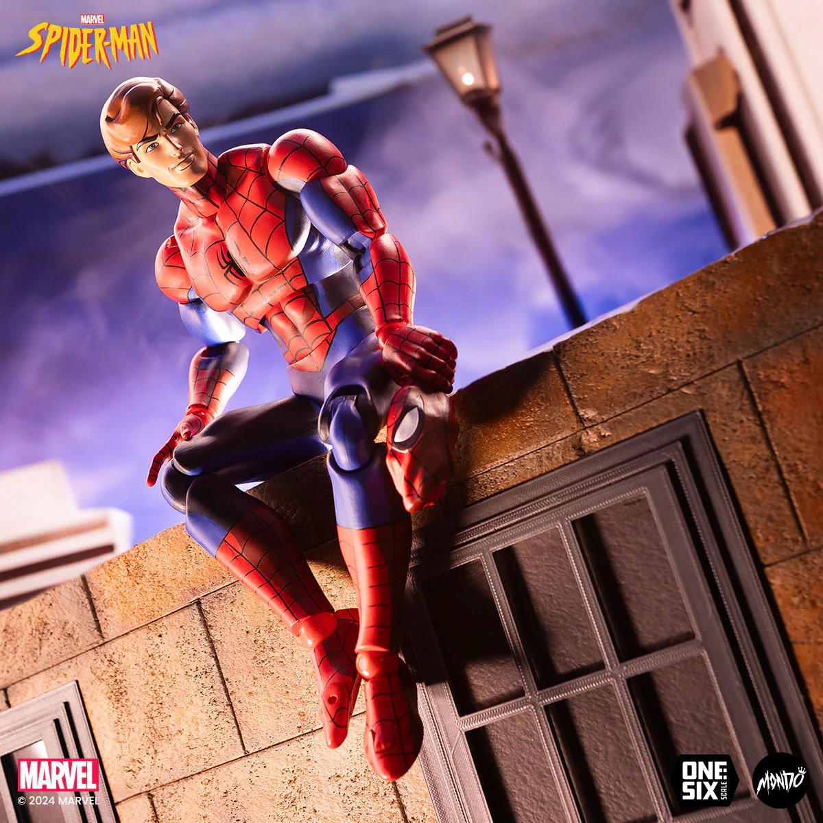 Spider-Man: The Animated Series Spider-Man 1:6 Scale Actionfigur US-Import Mondo MDCOL010A
