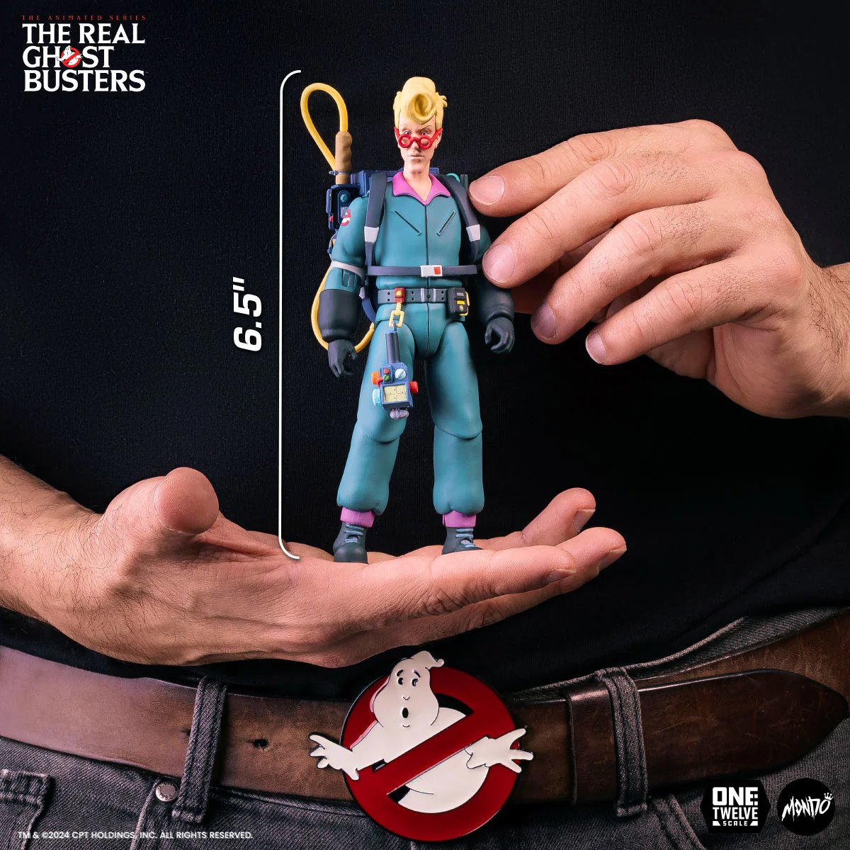 The Real Ghostbusters Egon Spengler 1:12 Scale Actionfigur US-Import Mondo MDCOL048A