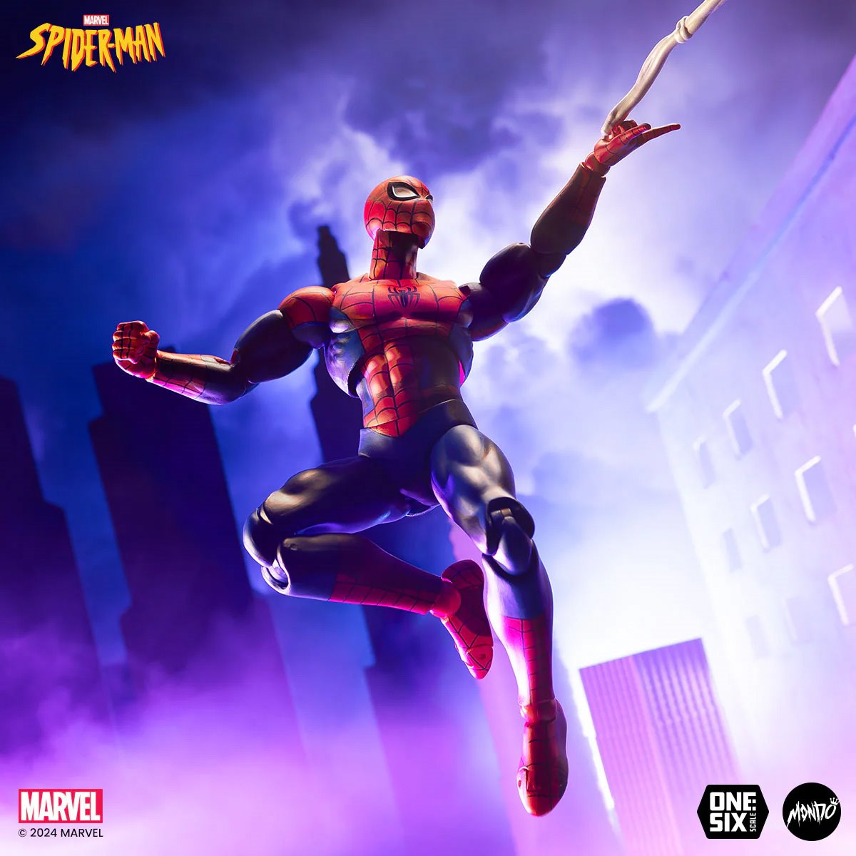 Spider-Man: The Animated Series Spider-Man 1:6 Scale Actionfigur US-Import Mondo MDCOL010A