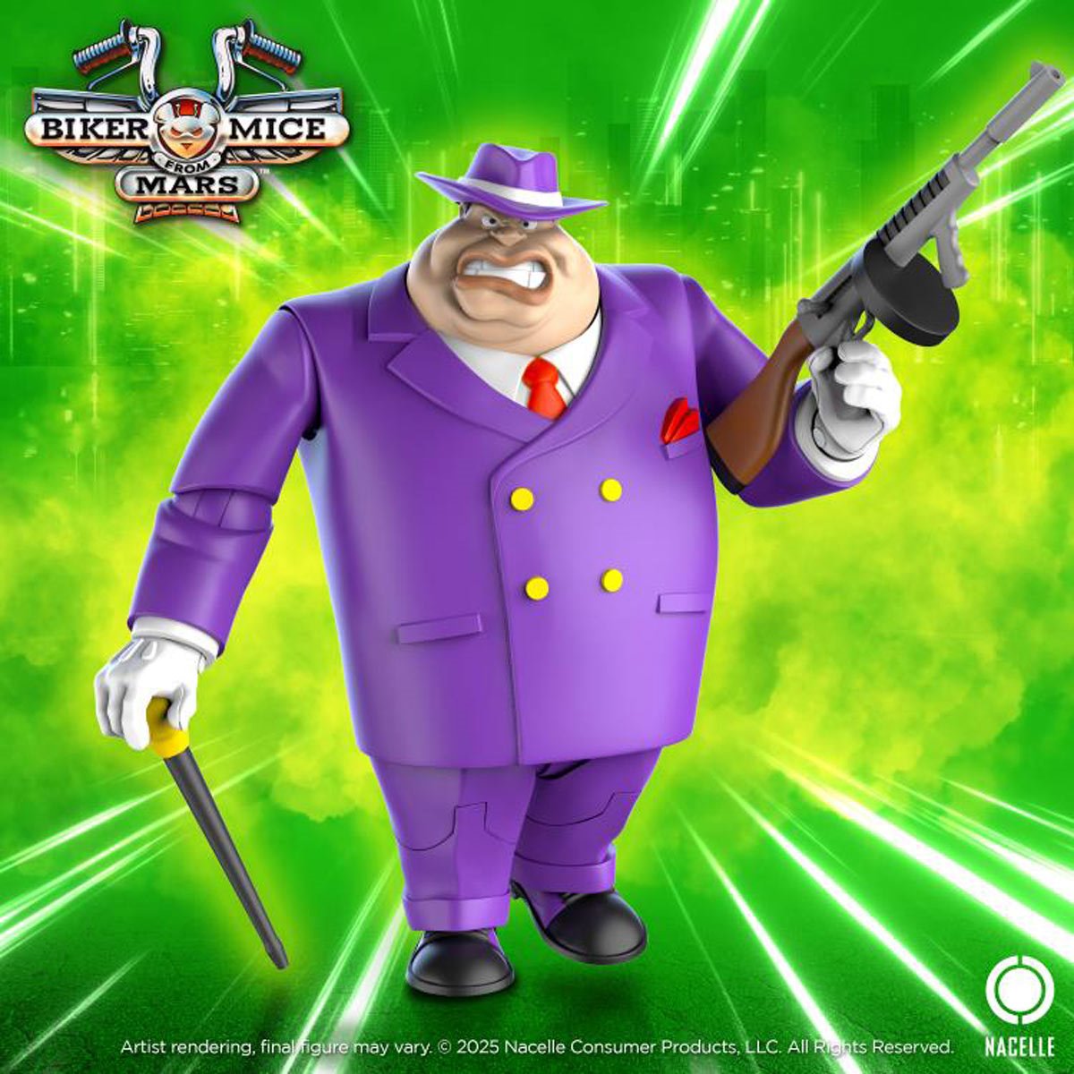 Biker Mice from Mars Wave 2 Limburger 7-Inch Scale Action Figure TNC17598 US-Import