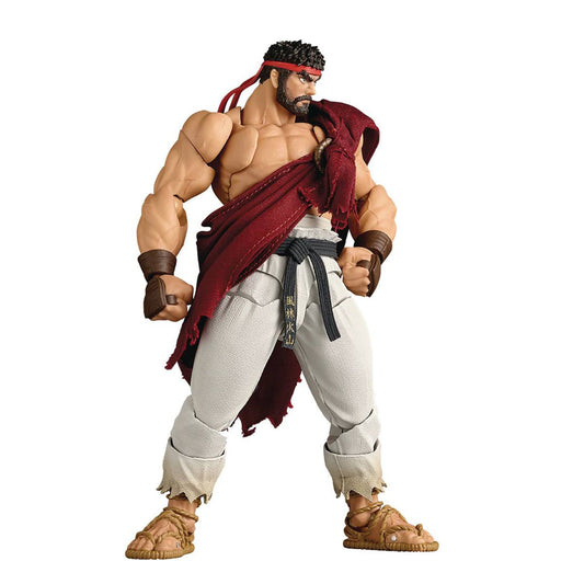 PRE-ORDER Street Fighter 6 Ryu Revoltech Amazing Yamaguchi Action Figure DC220813 US-Import