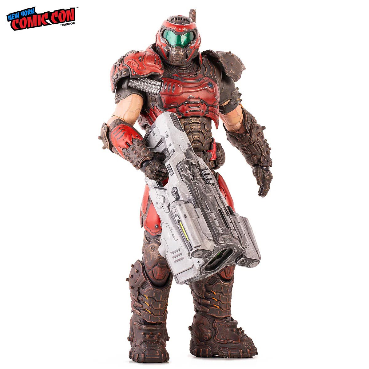 Doom Eternal Doom Slayer Crimson Variant 1:6 Scale Actionfigur US-Import Mondo MD3011301