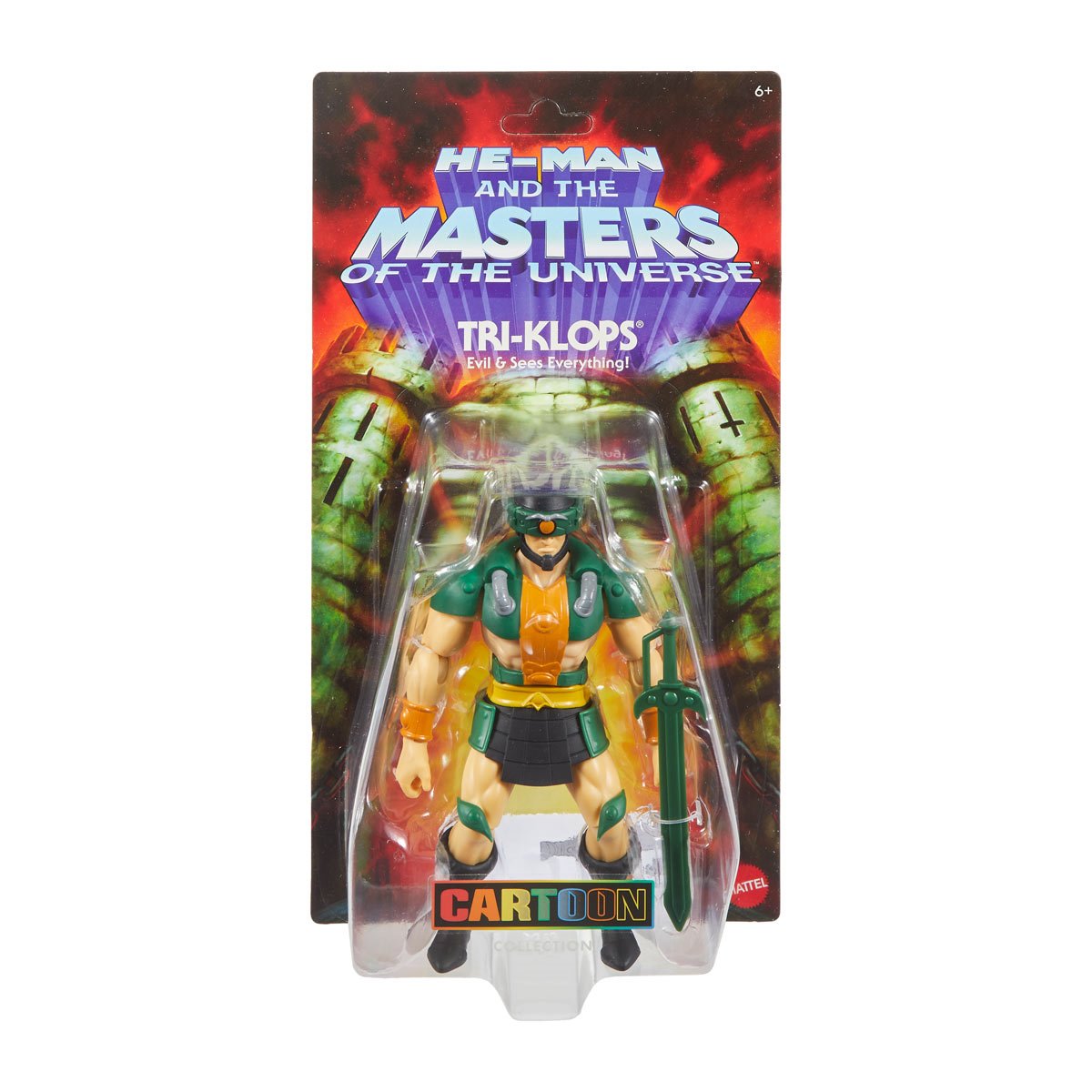 Pre-Order Masters of the Universe Origins Wave 27 Cartoon Collection 200X Tri-Klops MTJHJ93 US-Import