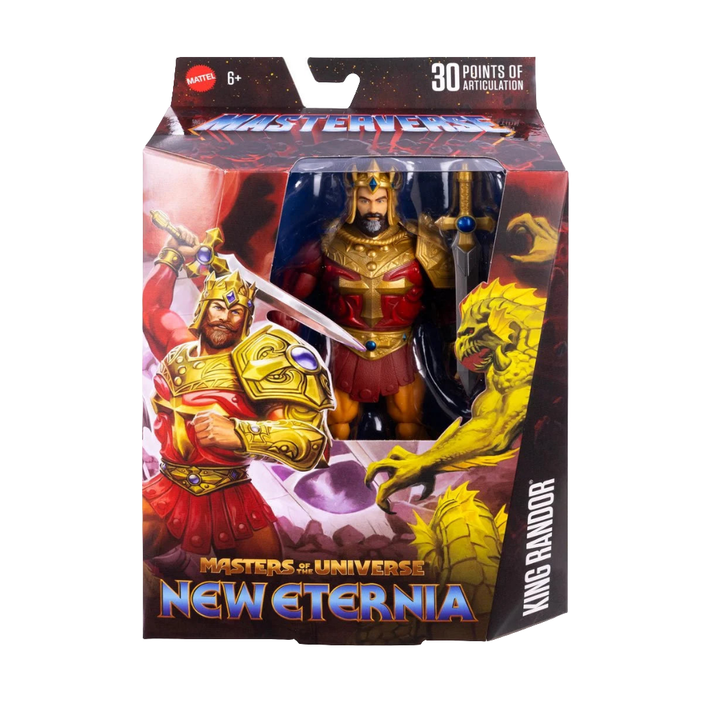 King Randor Masters of the Universe Masterverse Wave 16 New Eternia JBP79, US-BOX