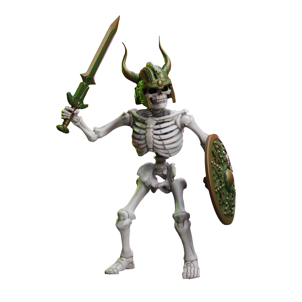 Undead Skeletal Guardian Immortal Champions Wave 1 US-IMPORT Action Figure BFIC0001