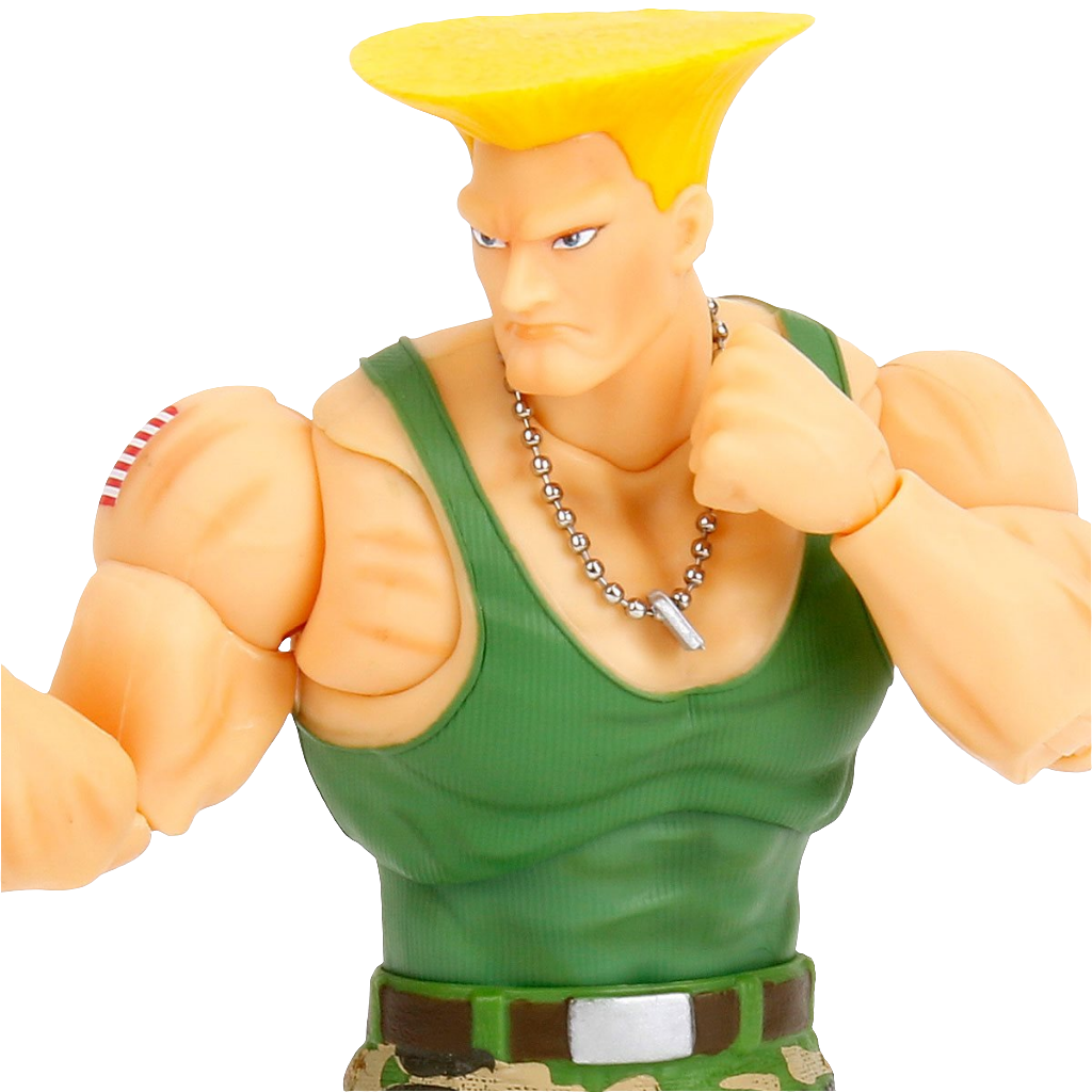 Ultra Street Fighter II Guile 6-Inch Scale Action Figure US-IMPORT