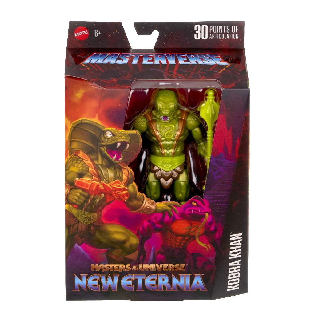 New Eternia Kobra Khan Masters of the Universe Masterverse Action Figure Wave 18 MTJBP86 US-BOX