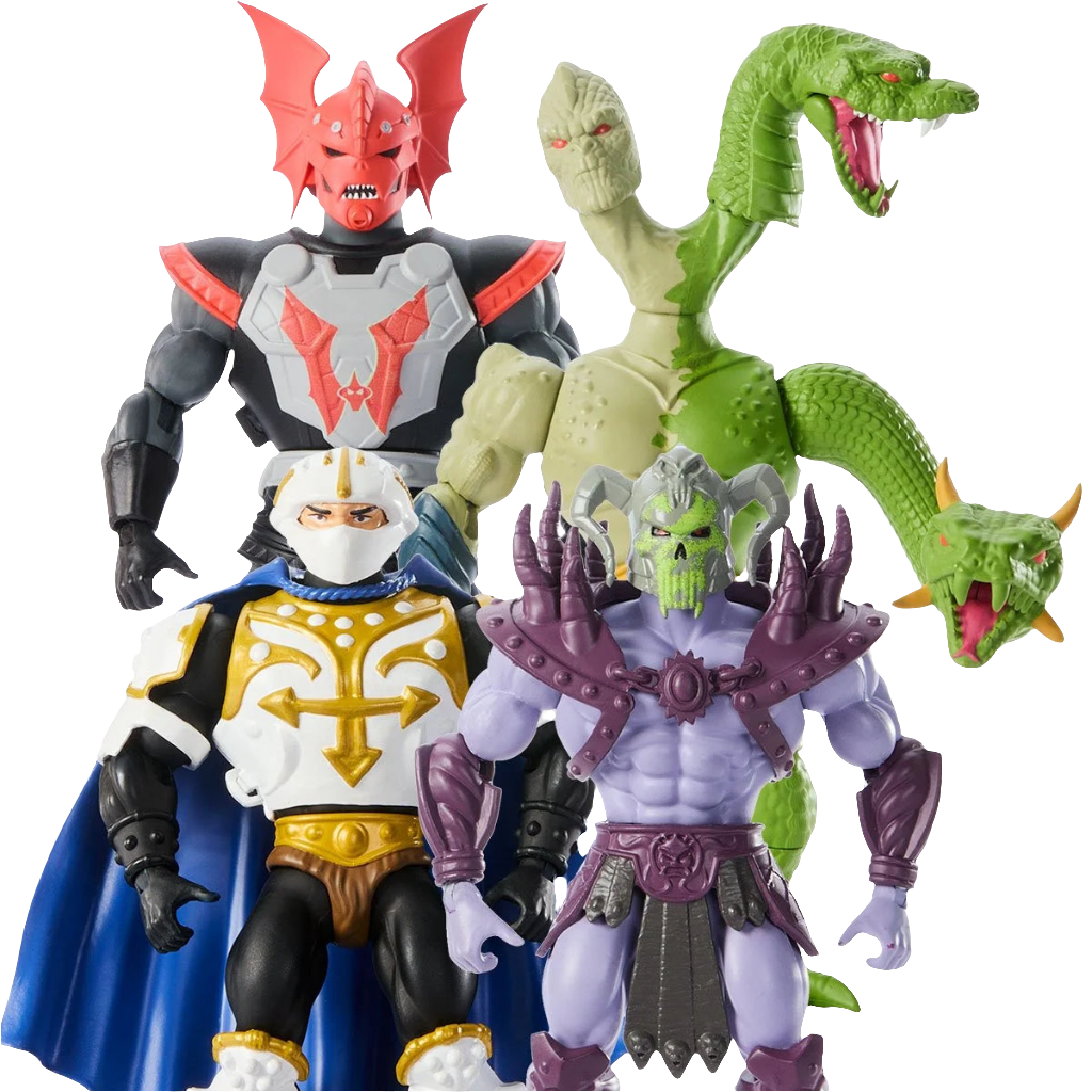 Battle for Eternia Masters of the Universe Origins 4-Pack JFX05 US-Import