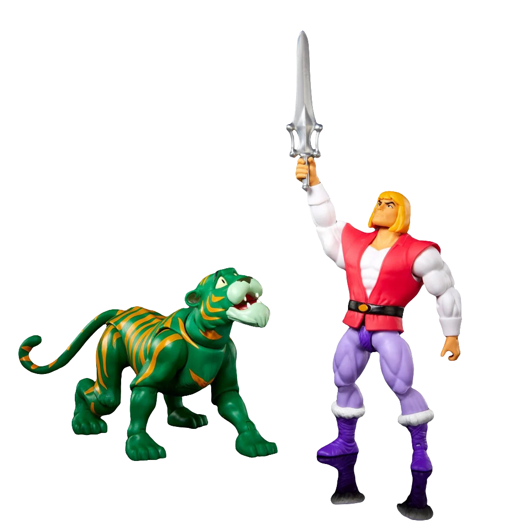 Prince Adam and Cringer 2-Pack Masters of the Universe Origins Origins Cartoon Collection HTH30 US-Import