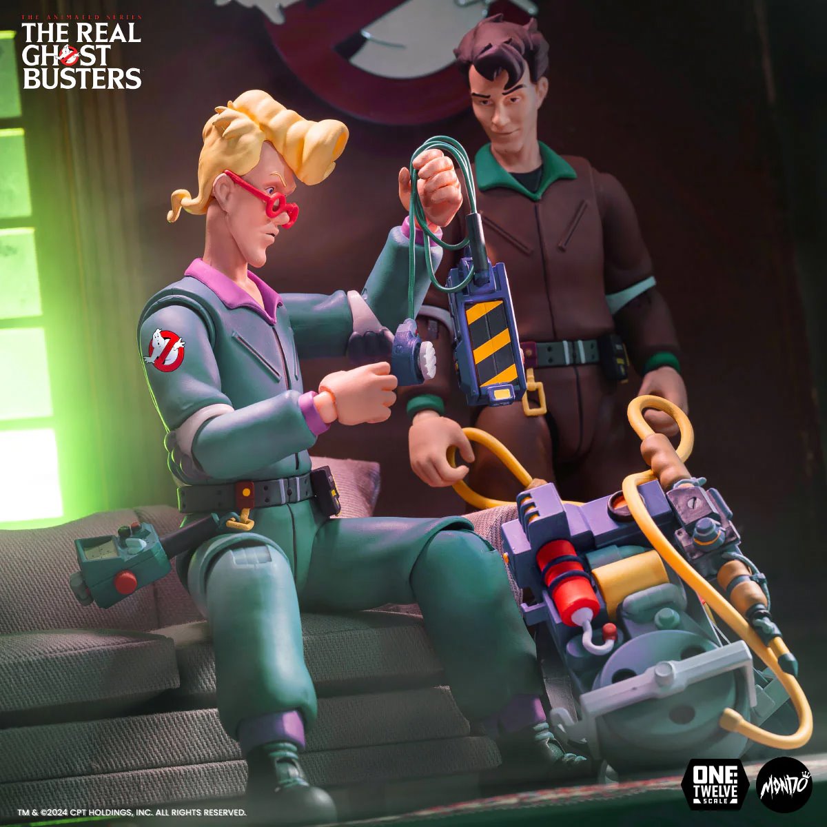 The Real Ghostbusters Egon Spengler 1:12 Scale Actionfigur US-Import Mondo MDCOL048A