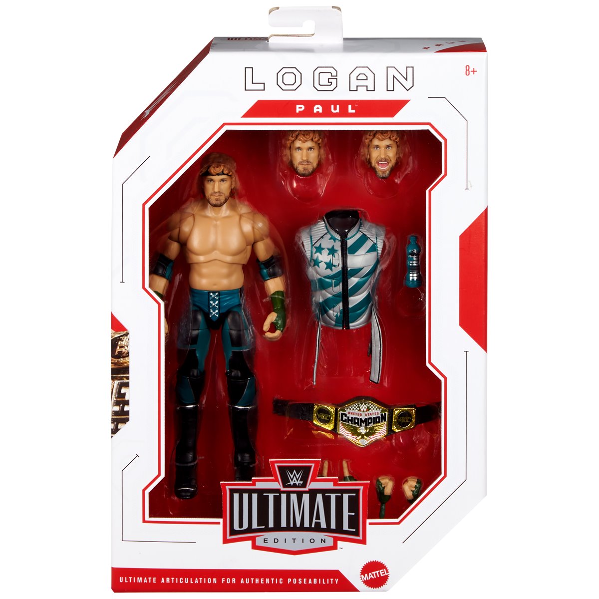PRE-ORDER WWE Logan Paul Ultimate Edition Wave 27 US-BOX JCJ76