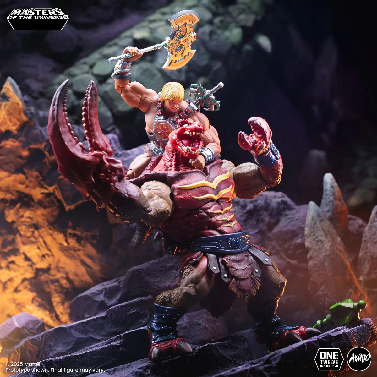 PRE-ORDER Masters of the Universe 200X He-Man 1:12 Scale Action Figure MDCOL071A - US-IMPORT