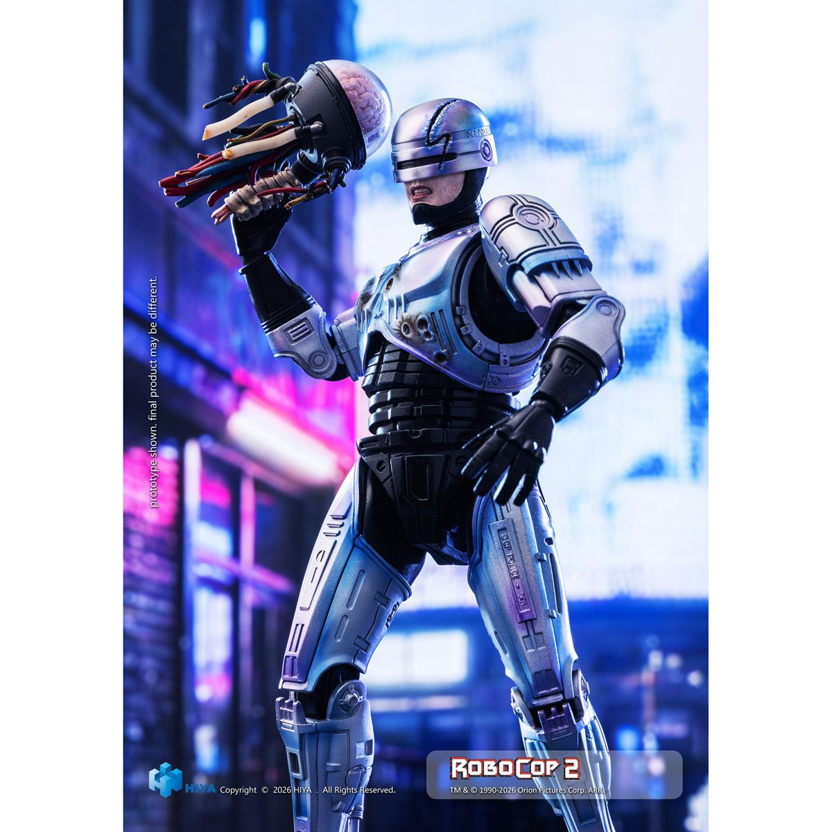 PRE-ORDER RoboCop 2 RoboCop Exquisite Super Series 1:12 Scale Action Figure HYESR0302 US-IMPORT