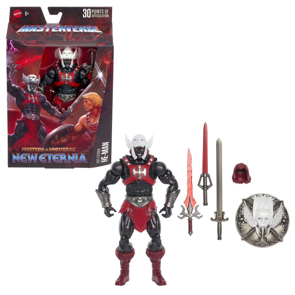 Pre-Order Masters of the Universe Masterverse Wave 19 New Eternia Anti-Eternia He-Man MTJHJ79 US-Import