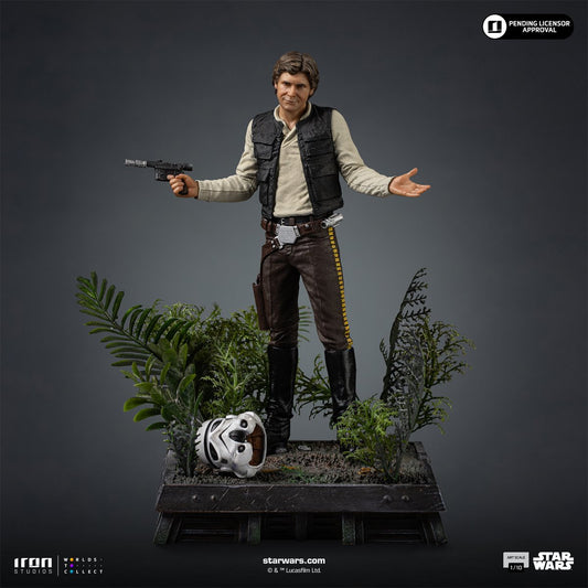 PRE-ORDER Star Wars: Return of the Jedi Han Solo 1:10 Art Scale Limited Edition Statue RN36327 US-IMPORT