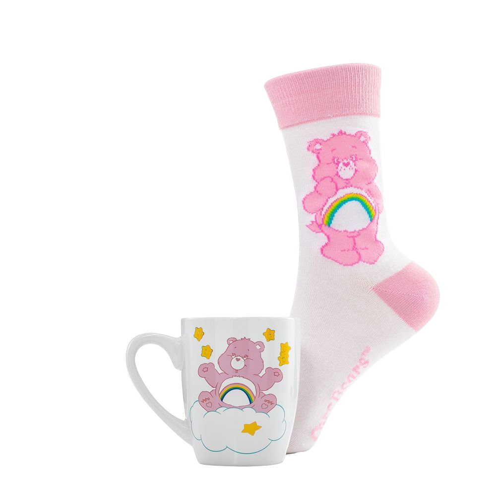 PRE-ORDER Die Glücksbärchis Care Bears Mug and Socks set