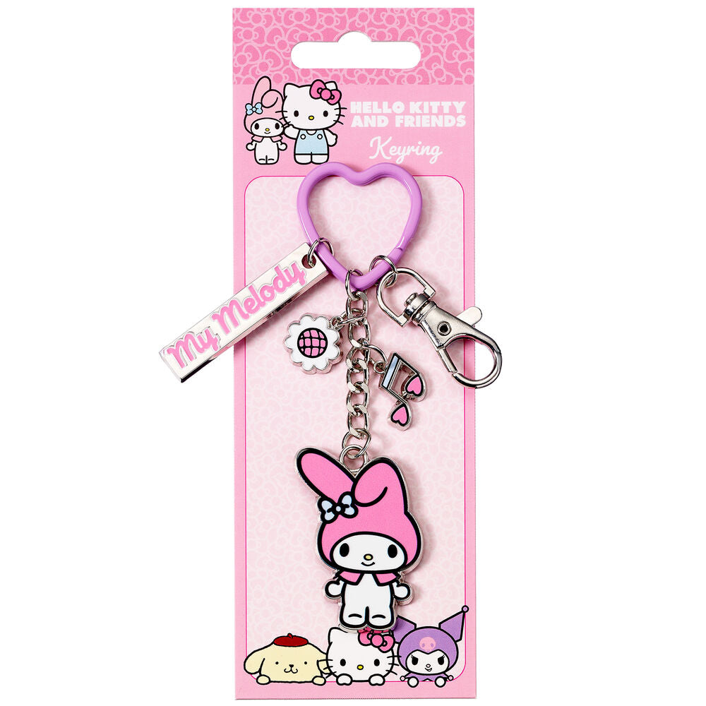 PRE-ORDER Hello Kitty My Melody keychain