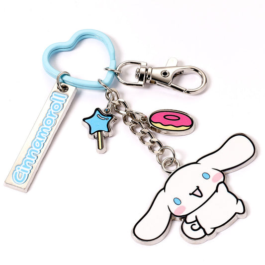 PRE-ORDER Hello Kitty Cinnamoroll keychain