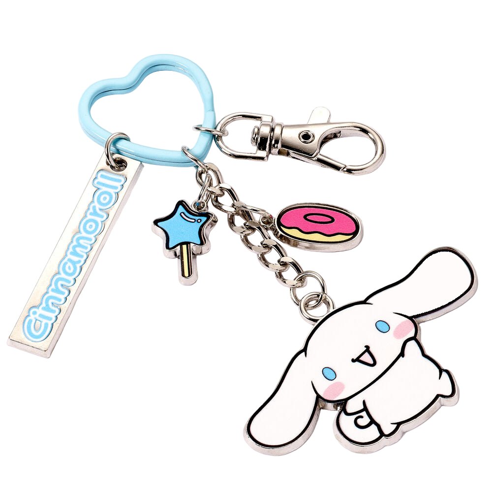 PRE-ORDER Hello Kitty Cinnamoroll keychain