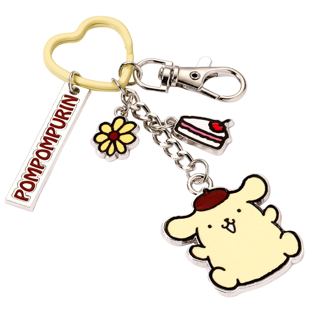 PRE-ORDER Hello Kitty Pompompurin keychain