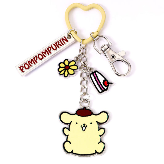 PRE-ORDER Hello Kitty Pompompurin keychain
