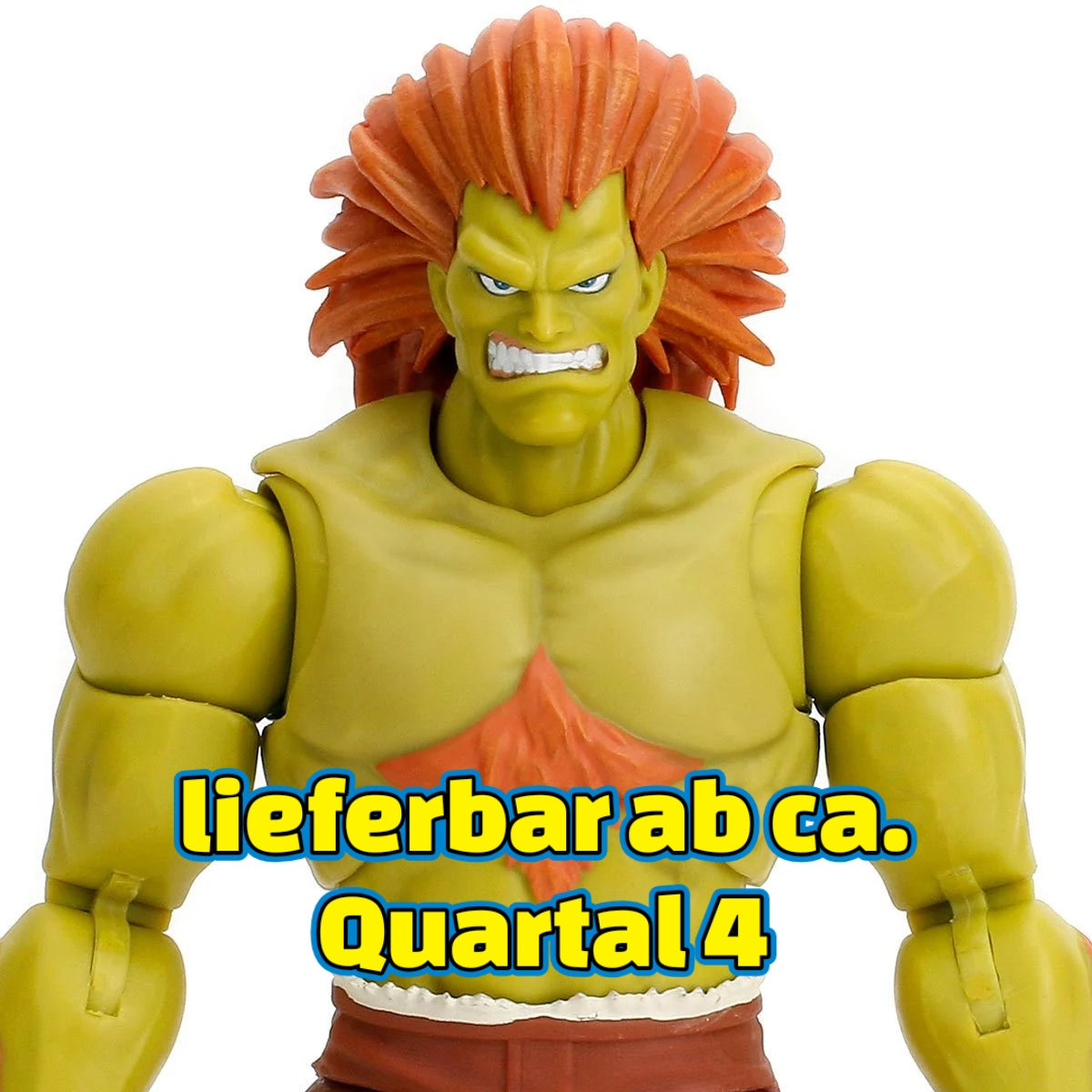 Ultra Street Fighter II Blanka 6-Inch Scale Deluxe Action Figure JD35173 US-IMPORT