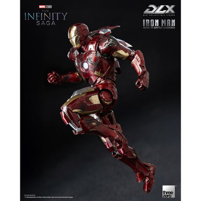 PRE-ORDER Marvel Studios: The Infinity Saga Iron Man Mark 7 Battle Damaged DLX Action Figure TH3Z0969 US-IMPORT