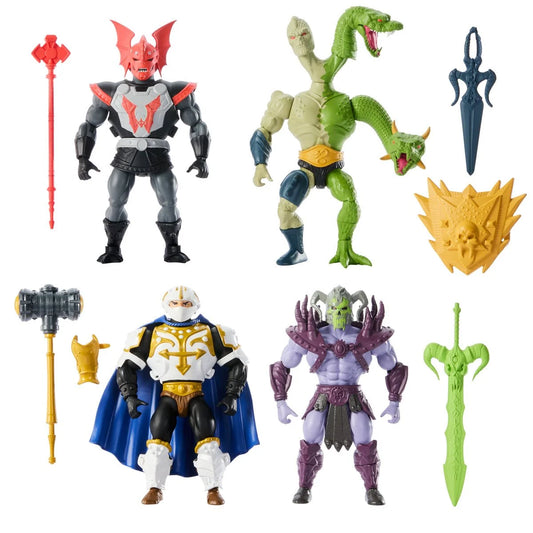 Battle for Eternia Masters of the Universe Origins 4-Pack JFX05 US-Import