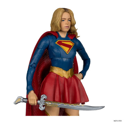 PRE-ORDER DC Comics Supergirl Deluxe Theatrical Edition Supergirl & Baby Krypto figure 18cm MF17832