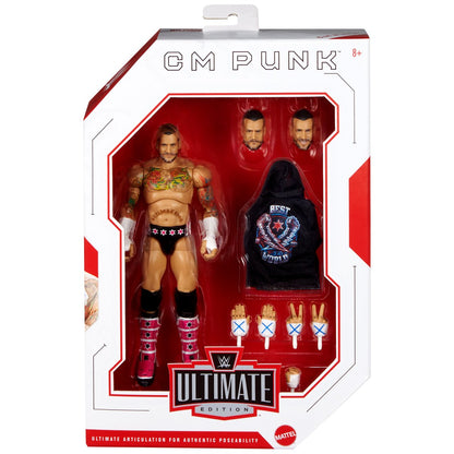 WWE CM Punk Ultimate Edition Wave 27 US-BOX JCJ75