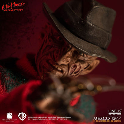 PRE-ORDER A Nightmare on Elm Street Freddy Krueger One:12 Collective Action Figure MZ77390 US-IMPORT