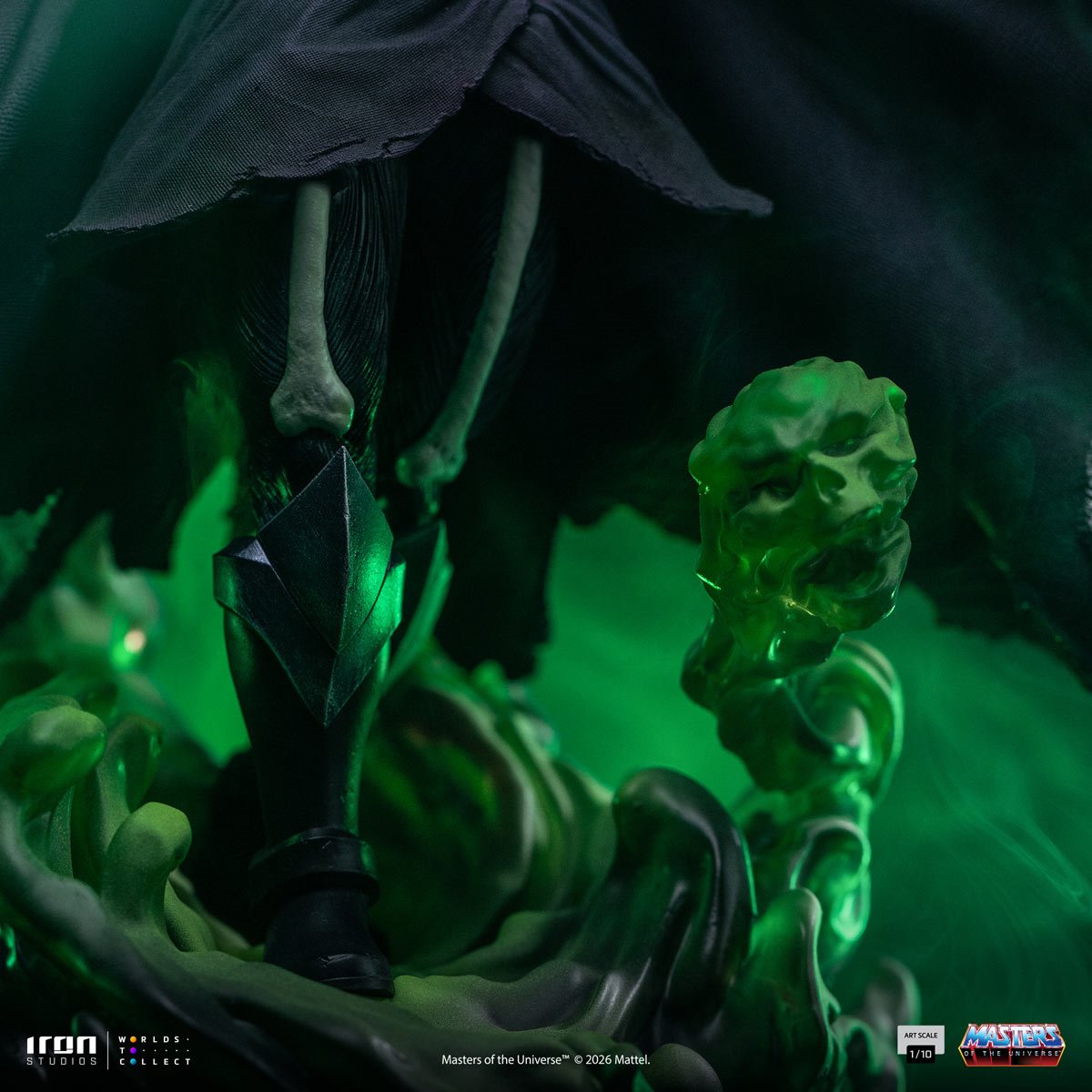 Masters of the Universe Scareglow 1:10 Art Scale Glow-in-the-Dark Limited Edition Statue RN37676 US-IMPORT