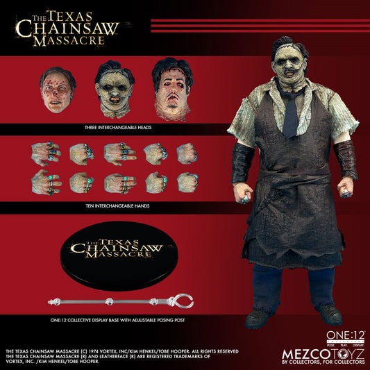 PRE-ORDER The Texas Chainsaw Massacre (2003) Leatherface One:12 Collective Action Figure MZ77526 US-IMPORT