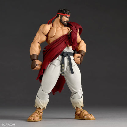 PRE-ORDER Street Fighter 6 Ryu Revoltech Amazing Yamaguchi Action Figure DC220813 US-Import